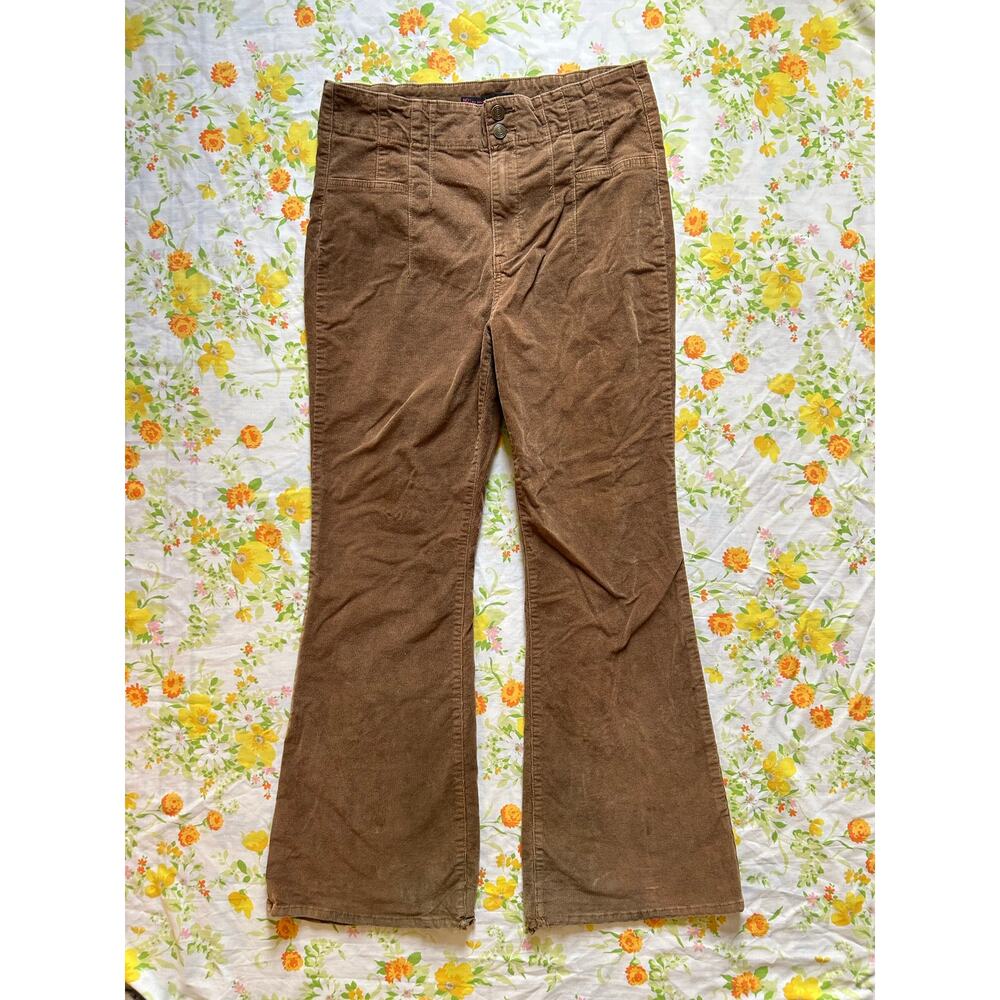 Vintage No Boundaries wide leg brown corduroy pants